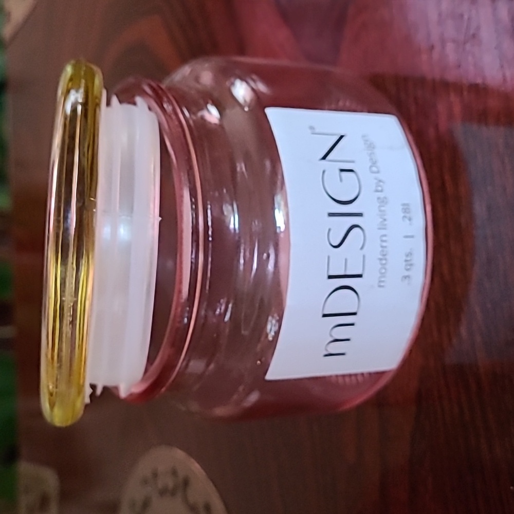 mDesign Glass Storage Jar - Picture 4 of 9